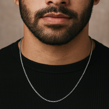 2mm Silver Box Chain